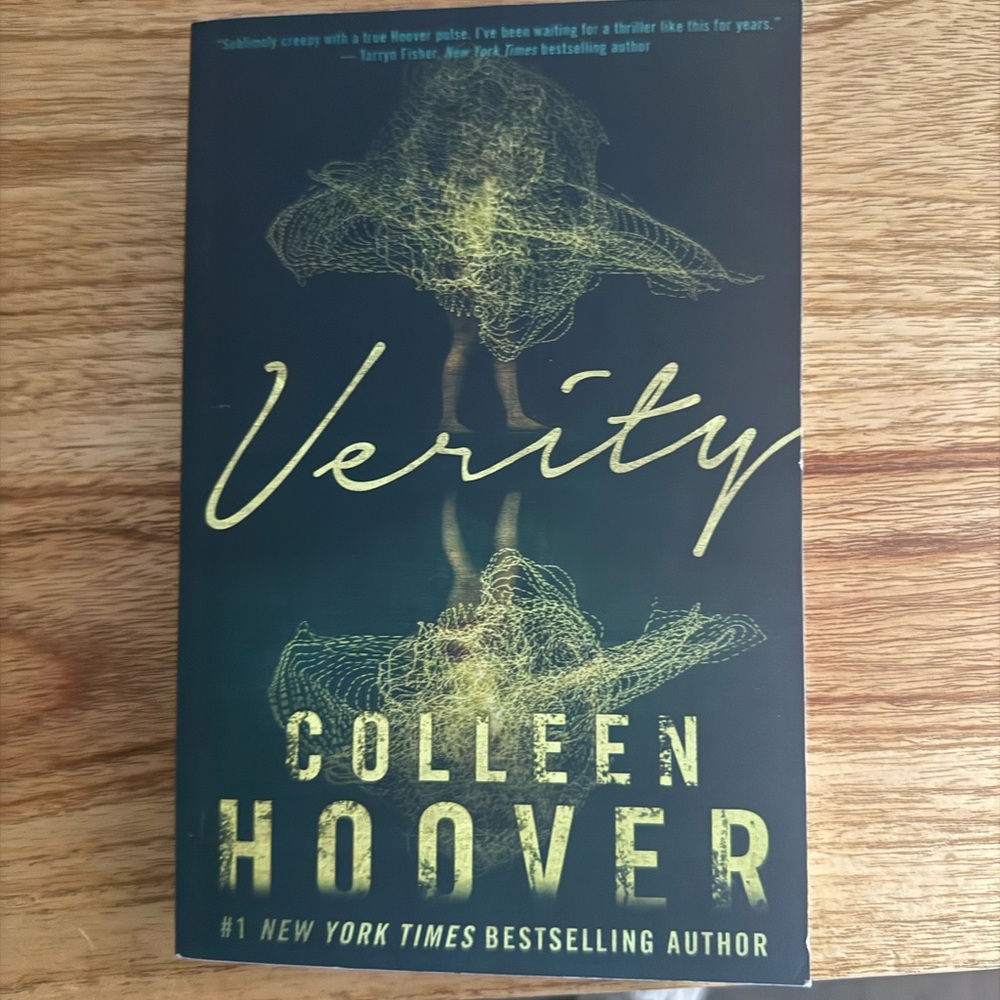 'Verity' Book - Black Cover
